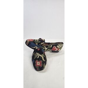 SO CUTE! Women's $575 Stubbs & Wootton "FLORAL" Slippers Loafers Shoes 6